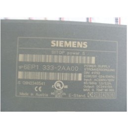 SIEMENS 6EP1-333-2AA00 SITOP PS,AC 120/230V,DC 24V